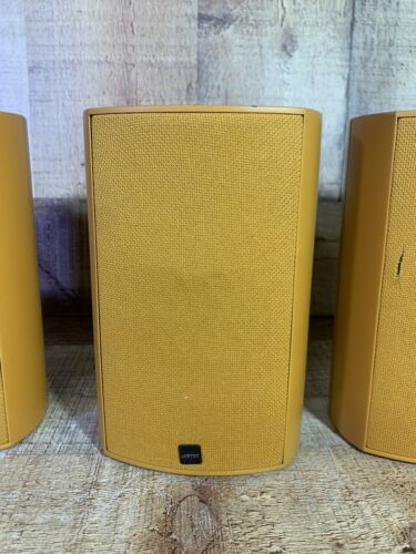 JAMO Orange Indoor Surround Sound Speaker Set Of 3 Rare HTF Tested Works - Picture 3 of 9