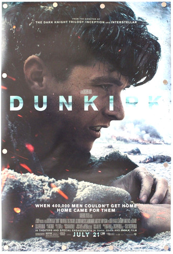 Dunkirk 2017 Double Sided Original Movie Poster 27" x 40"