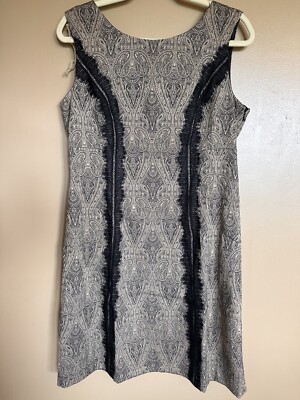 shop black lace dress Lucia Satin and Lace Midi Dress main image 0