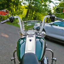 DNA 14" Ape Hanger Bar 1 1/4" Handlebar For Harley Sportster FLS FXS Road King