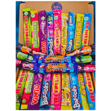 Chew Bars Sweets Gift Box, 26 chew bars, Refreshers, Wham, Vimto Letter Box Size