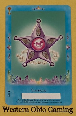 Bella Sara Treasures Starstone #55/55 NEW CCG TCG Trading Card Game