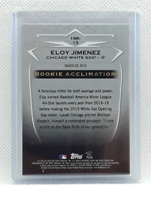 Eloy Jimenez 2019 Topps Tribute Baseball - PURPLE RC (41/50