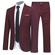 Herren Anzug 2Tlg. Slim Fit