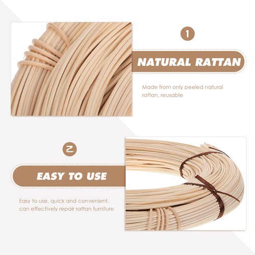 Rattan Material Weave Roll Natural Weaving Crafts Wicker Chair Repair - Picture 2 of 12