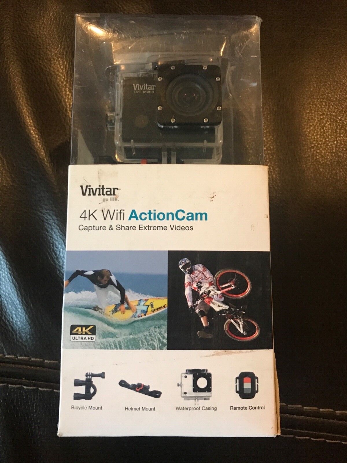 Vivitar DVR922 4K DualScreen Action Camera Black (DVR922HDBLK) for sale online eBay