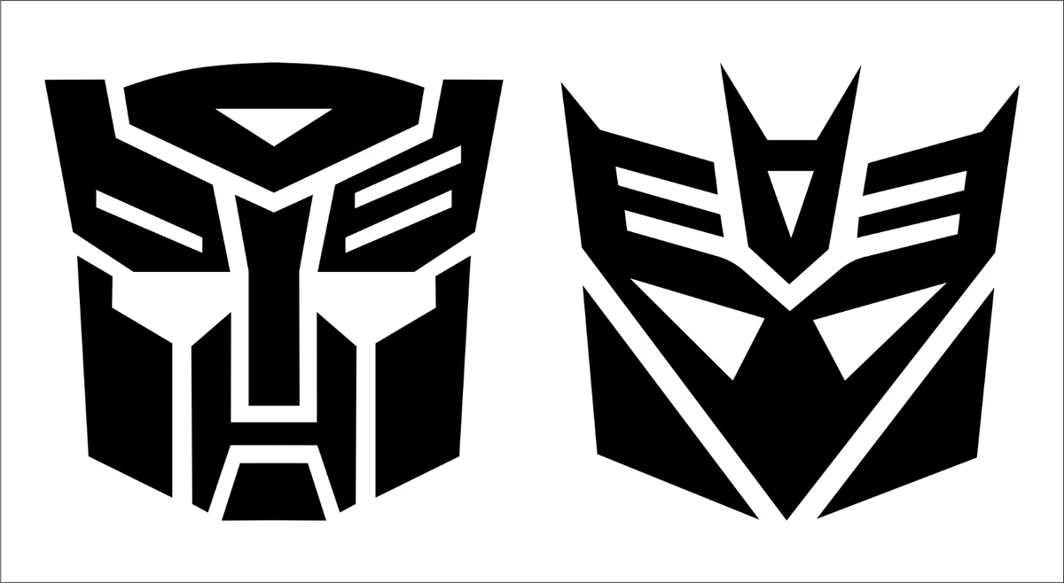 Transformer cheap logo sticker