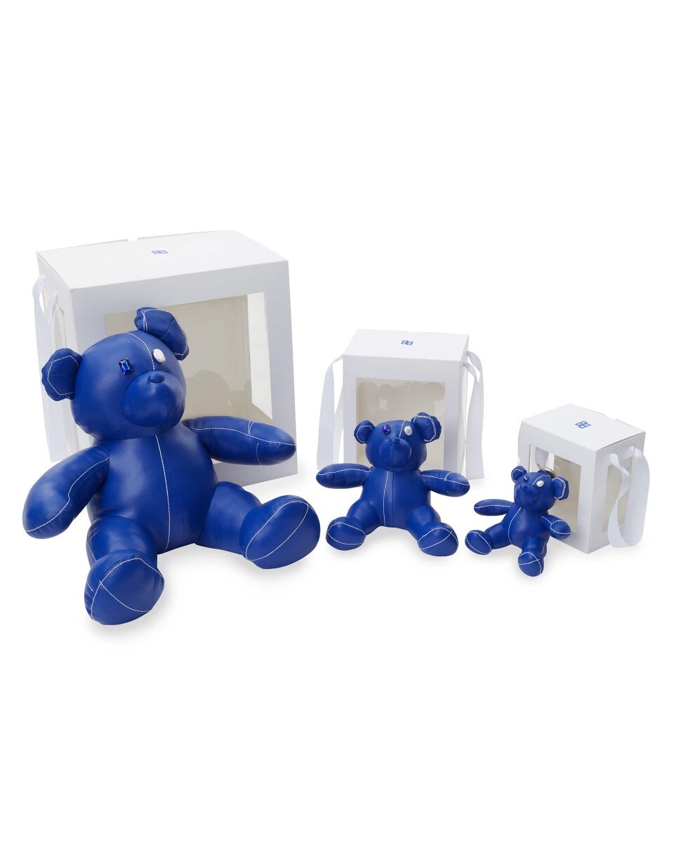 Ader Error Addy Bear ぬいぐるみ Ader Error Addy Bear 30cm Z-Blue, Blue Bear Plush Toy (FedEx