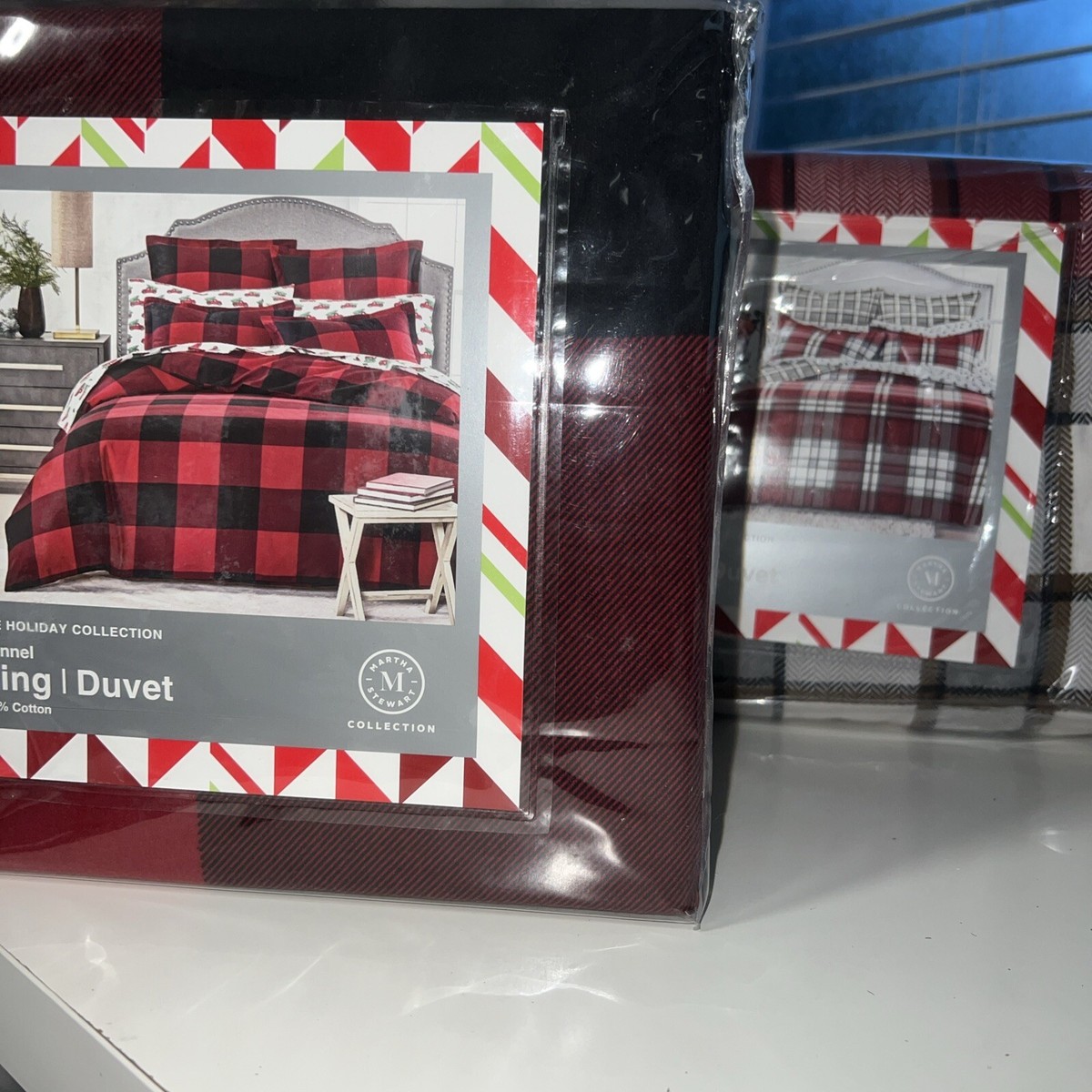 Martha Stewart Valley Plaid Küchentuch, 2er-Pack, Indigo, 40 Martha Stewart Valley Plaid Küchentuch, 2er-Pack, Indigo, 40