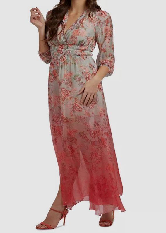 guess silk dress Guess Cowl Neck Slip Dress