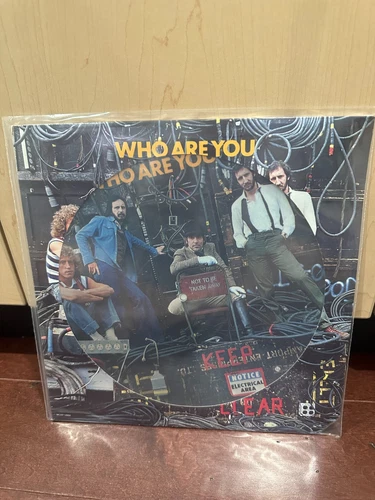 THE WHO "WHO ARE YOU" VINYL PICTURE DISC 1978 MCAP- 14950 NEW SEALED CUT OUT
