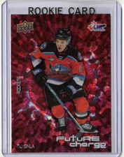 TIJ IGINLA 23/24 Upper Deck CHL Future Charge RED Pre-Rookie SP #FC-19 SP 26/125