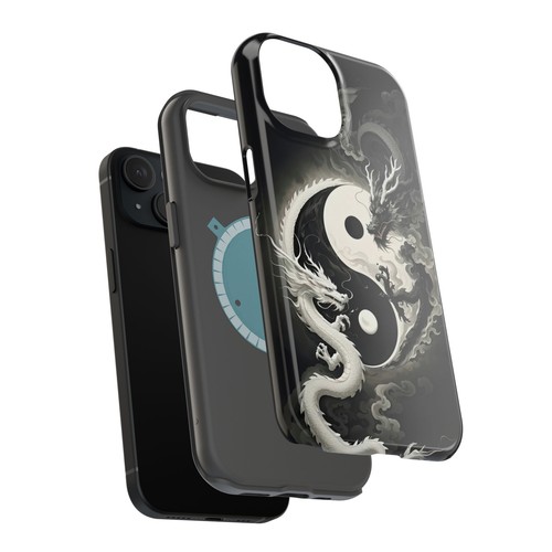 Yin Yang Dragon Handyhülle, Magnetische Tough Hüllen zum Schutz, Geschenk für Drachen - Bild 42 von 134