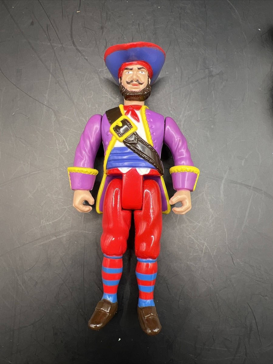 VINTAGE* 1990 IMPERIAL CAPTAIN And JOHN SILVER Loose Pirates of