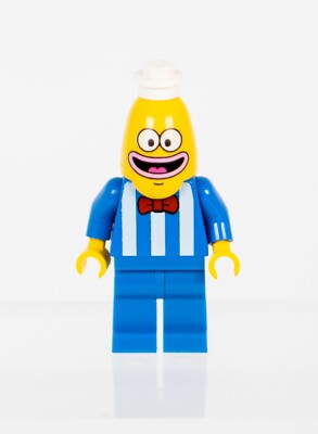 LEGO Sponge Bob Square Pants Ice-Cream Vendor Minifigure. Used + Fast Shipping