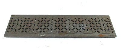 NDS - DS-602 - Class C - Diamond Pattern Ductile Iron Grate   RAW - 6  x 24 