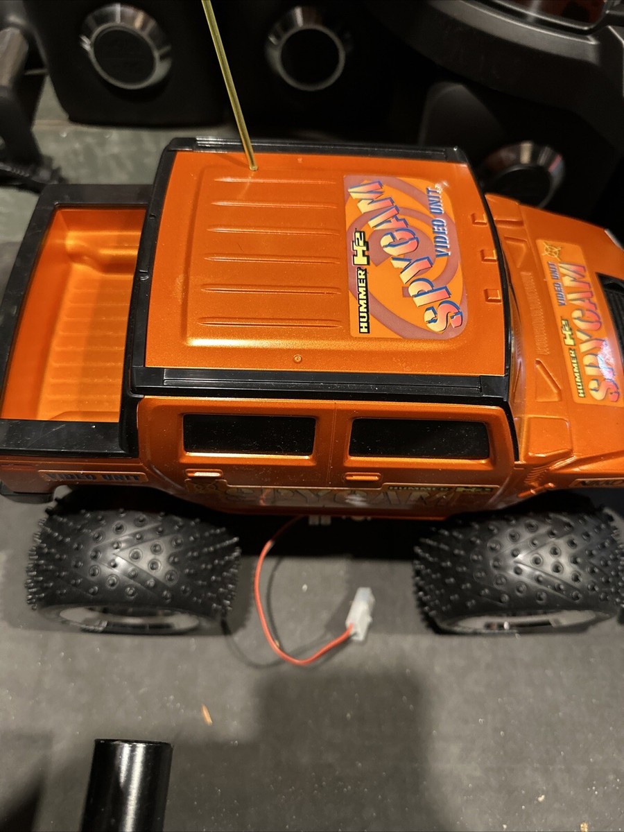 Ultra Rare NIKKO HUMMER H2 SPYCAM RC Orange Truck Video Camera