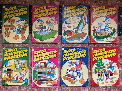 SUPER DUCK ALMANAC (1981 / 1985) LOT 49 NUMBERS (details description)