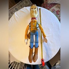 Disney Pixar 30  Woody Giant Plush Toy Story Doll, RARE, NO HAT
