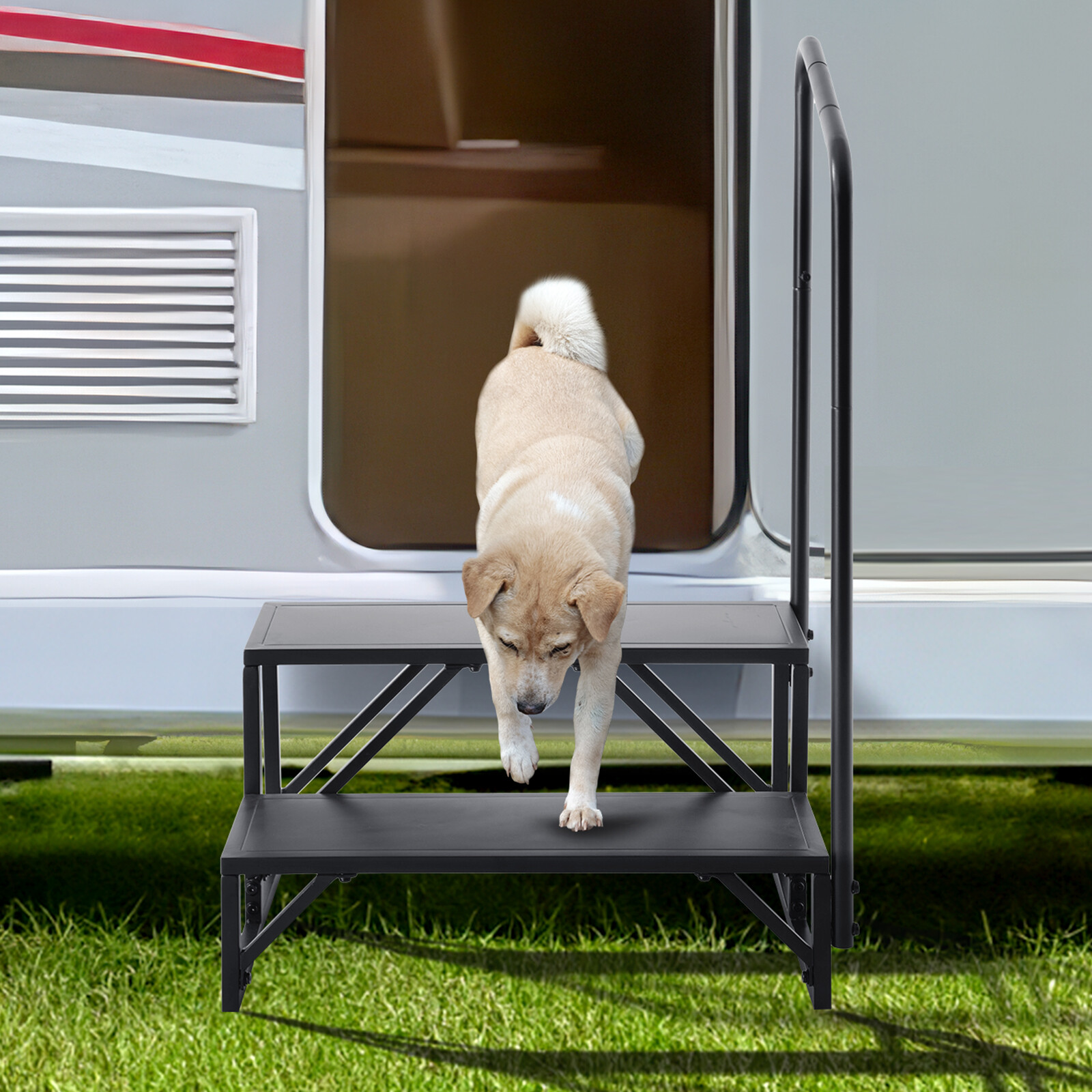 Marchepieds pour Camping-cars 2 Marches VEVOR Ultra Stable 199kg