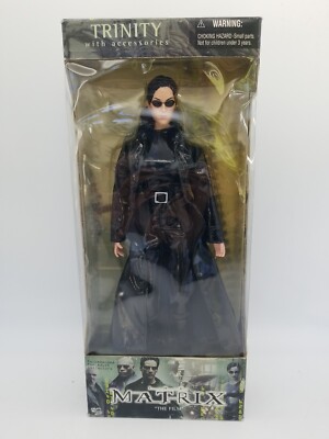 11'' Trinity Action Figure The Matrix Movie New 2000 by N2 Toys NEW FASTSHIP 