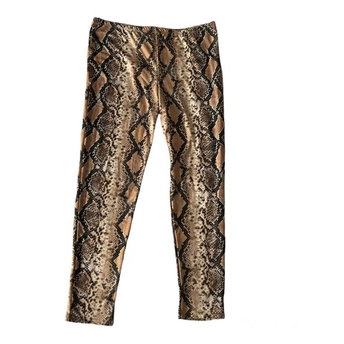 DOROTHY PERKINS beige stretch reptile 
