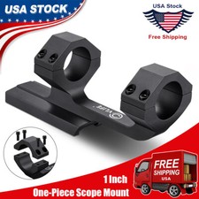 1 inch Cantilever Scope Mount 1" Picatinny Rail Universal One Piece Dual Rings
