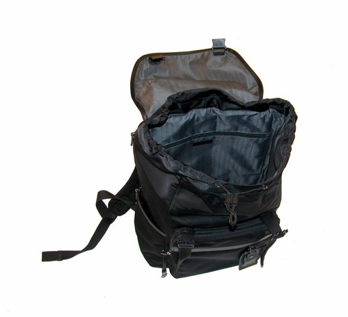TUMI Voyageur 17" Lightweight Nylon Backpack ~ 126199 / 66753 DO Black *Ret.$325 - Picture 8 of 12