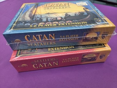 Catan Seafarers 5-6 Player 2 X Expansion 3064 Mayfair Board Game 2007 New Sealed