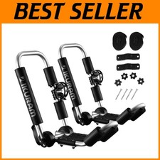 Lightweight Aluminum Roof Rack for Kayaks  SUPs - 160 lbs Load Capacity