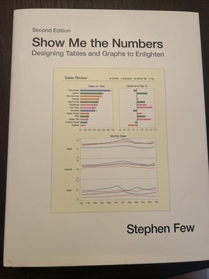 Show Me the Numbers : Designing Tables and Graphs to Enlighten by Stephen Few...