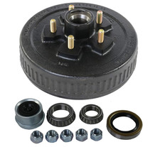 New Trailer Brake Hub Drum 10" X 2-1/4" Kit 5 on 4.5" Replacement for 3500 Lbs A