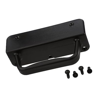 Heavy Duty Black Gate Handle for Vinyl PVC Aluminum Doors with Mounting Screws
