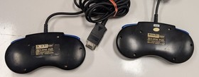 5 Lot Sega Saturn Controllers Eclipse Pad, ST Pro Pad and Super Pad 8