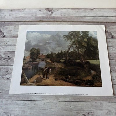 Athena International Poster Constable Flatford Mill The Tate Print 1979
