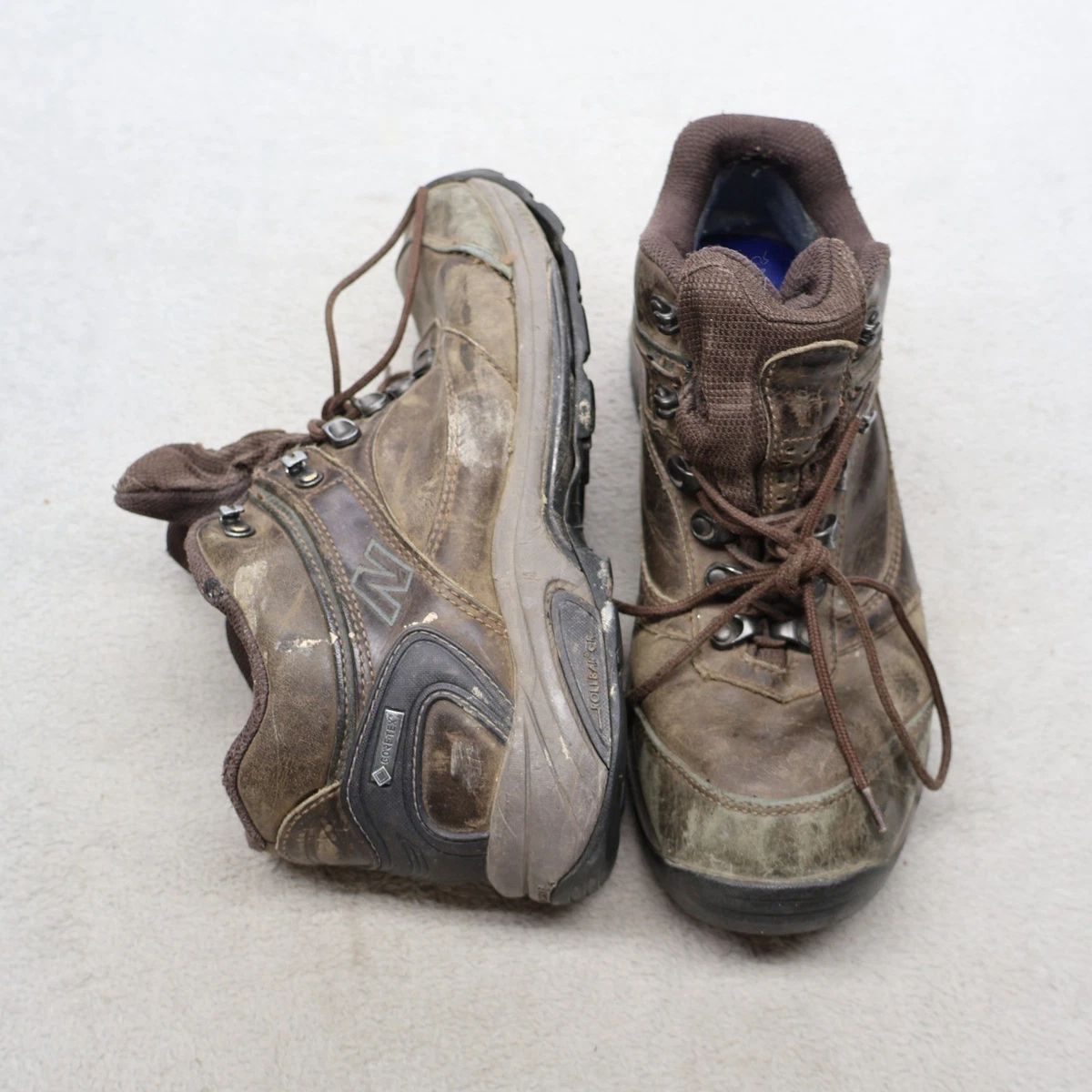 New Balance 966 Waterproof Hiking Shoes Mens 11.5 Brown Leather Trail Gorp.Core Amazon.com: New Balance Zapatos de senderismo 966 V1 para  main image 3