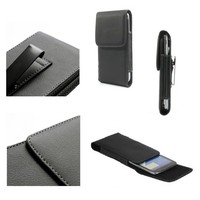 FüR Highscreen Pure J GüRteltasche Holster Etui Metallclip Kunstleder Vertikal