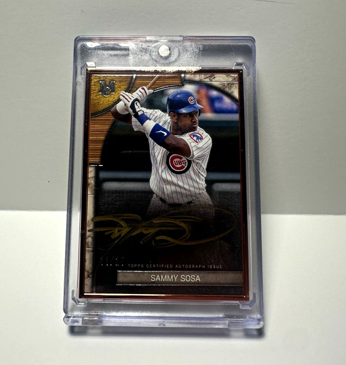 Topps Sammy Sosa Baseball Serial Numbered Sports Trading Cards