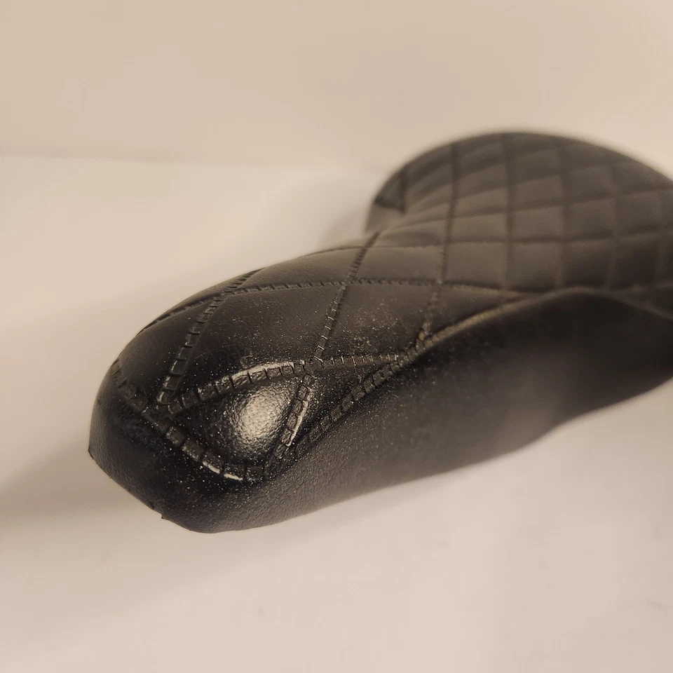 Asiento de bicicleta BMX Kashimax KSM Diamond acolchado vintage Japón 7382 - vieja escuela años 80 Foto 4 de 4