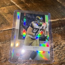 2008 Topps Letterman Chris Long #/99 Refractor RC Rookie #93 Card St Louis Rams. rookie card picture