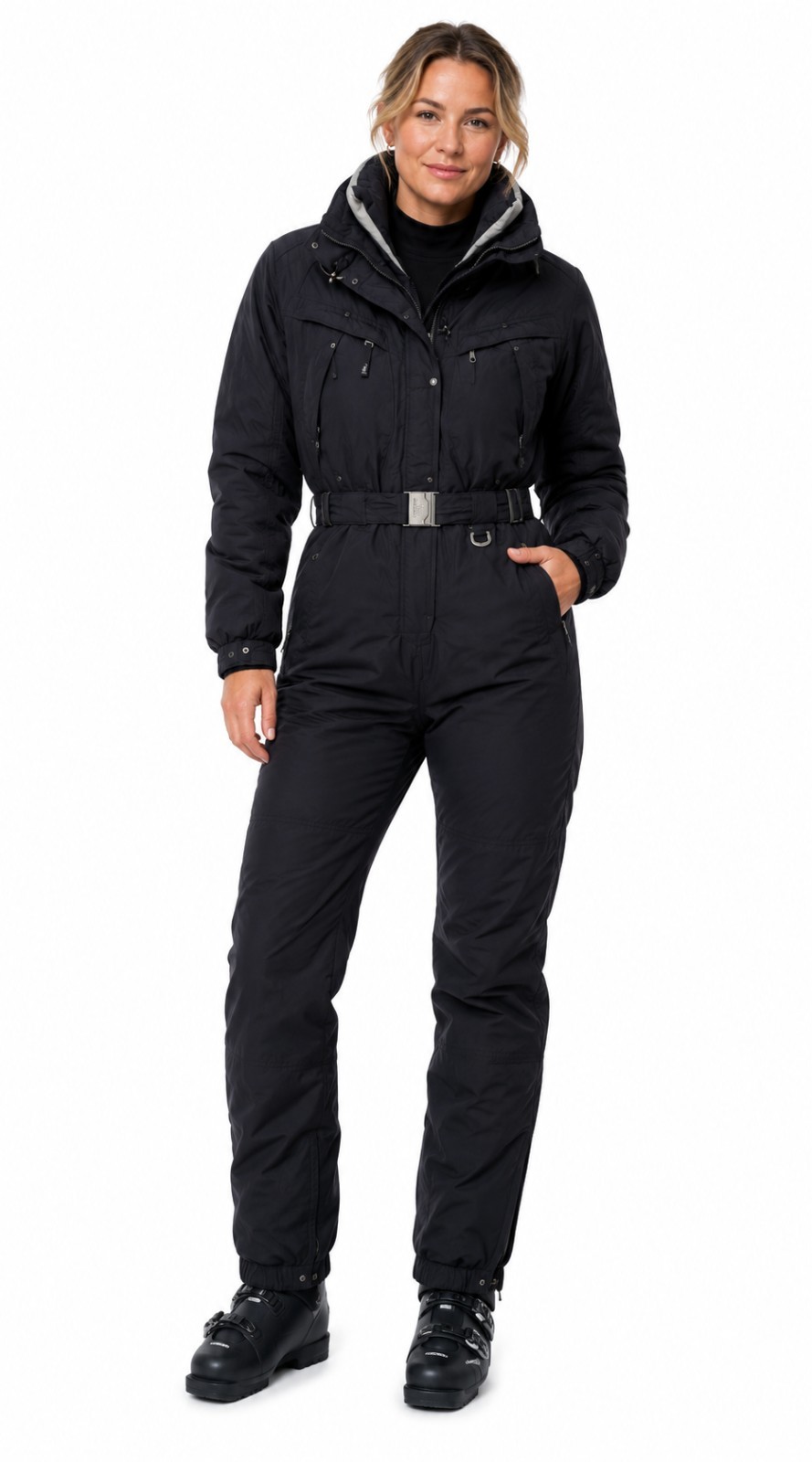 Conjunto de traje de nieve esquí negro Killy para mujer 12