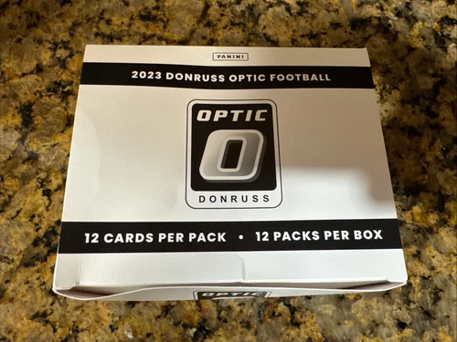 Unopened Cello Fat Pack Box 2023 Donruss Optic NFL Football Cards