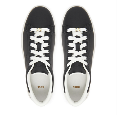HUGO BOSS WOMENS SNEAKERS BLACK KIERAN TENN ALTBB 50548110001 | eBay