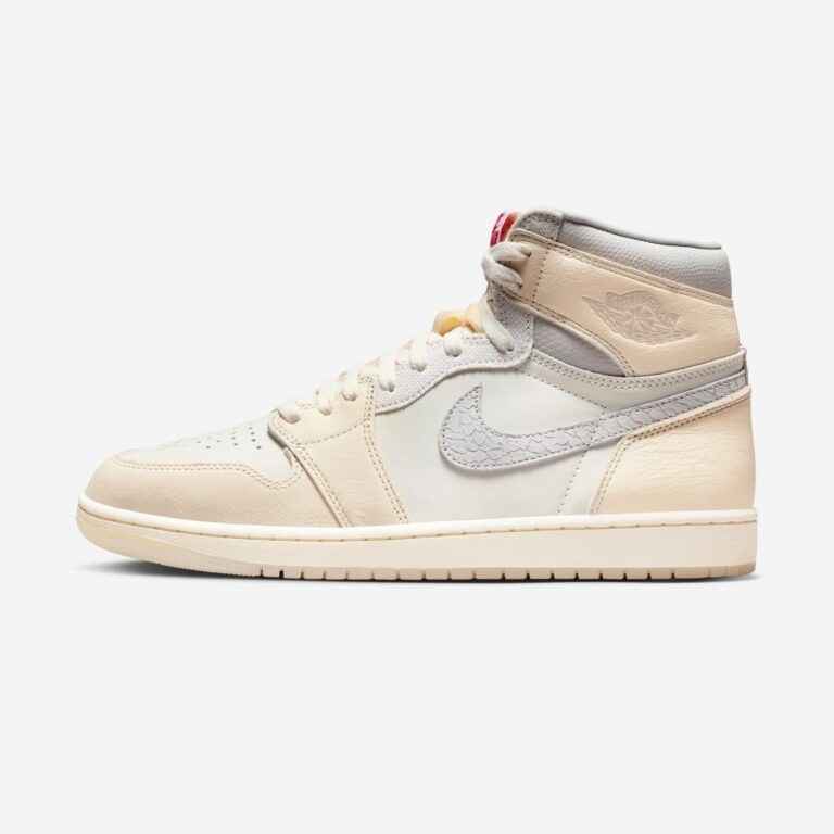 Size 9 - Air Jordan 1 Retro OG High Sail Elephant Print for sale
