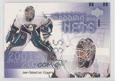 2001 Upper Deck Mask Collection Manning the Nets Jean-Sebastien Giguere #101 0d2