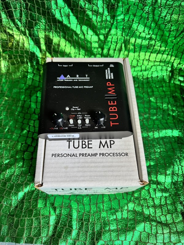 ART Applied Research and Technology TUBE MIC MP Personal PreAmp Processor EX