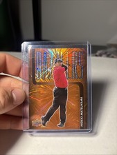 2026 Upper Deck Golf Hideki Matsuyama Dazzlers Orange Parallel