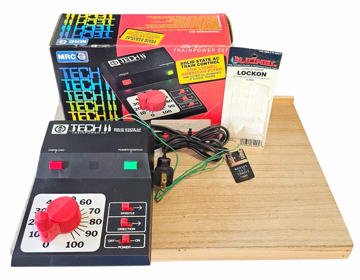 MRC Tech II Trainpower 027 AC Model Train Transformer Solid