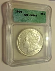 1900-P - MORGAN DOLLAR - MS 64- Certified. ICG