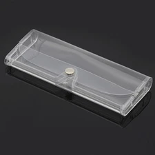 Portable Transparent Shell for Case Protector Box For Clipon Flipup Len Glass
